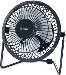 Oscilant Tafelventilator, USB, 3 W, zwart
