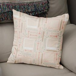BonaMaison Fundas para Cojínes, Naranja y Burdeos Funda de Almohada Elegante y Suave para Sofá Coche Moderna Decoración del Hogar Habitación, 43x43 Cm - Diseñado y Fabricado en Turquía