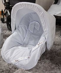 Babyline Bombón – överdrag till sängbord, Grupp 0 Grå