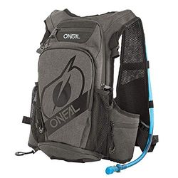 O'NEAL | Zaino con sistema d'idratazione integrato | Bici Mountainbike | Capacità 12L, pannello posteriore imbottito in rilievo | ROMER Hydration Backpack | Nero | Vescica d'idratazione da 1,5+ litri