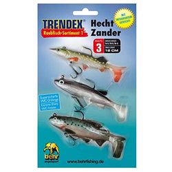 Trendex 6128501 Assortiment De Prédateur 1-Pike/Zander Unisex-Adult, Standard