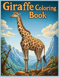 Giraffe Coloring Book: Giraffes and Majestic Mountains