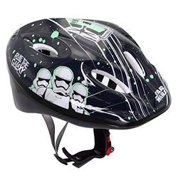 Disney Stra Wars Fietshelm voor jongens, meerkleurig, hoofdomtrek 52-56 cm, EU