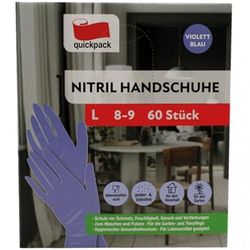 Quickpack Gants jetables pour adulte unisexe