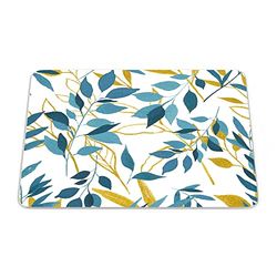 Bonamaison, Rechthoek Pop Art Digital bedrukte muismat, antislip onderkant, voor kantoor en thuis, grootte: 22x18 cm