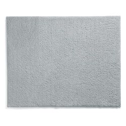 kela Tapis de Bain antidérapant 55 x 65 x 1,5 cm Maja - Gris - Lavable - Polyester recyclé - Tapis de Bain Moelleux