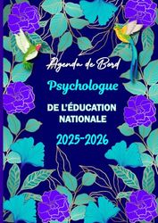 Agenda de Bord 2025-2026 - Psychologue de l’Education Nationale: Planificateur Semainier et Mensuel.