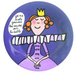 Petit Jour PC922A - Plato infantil para aprender modales (texto en francés)