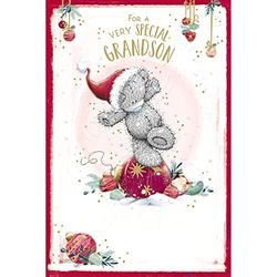 Me To You Bear Speciale Kleinzoon Op Kerstbal Kerstkaart