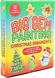 Peter Pauper Press Big Gem Painting Christmas Ornaments Kit