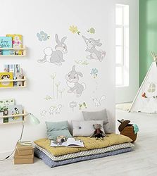 Komar Disney muursticker Thumper in The Garden - 50 x 70 cm (breedte x hoogte) - 13 delen - klopper, bamboe, deco-stickers, muurstickers, wandstickers, wanddecoratie, kinderkamer - 14107h