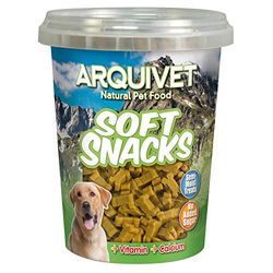 ARQUIVET Soft Snacks - Ossi piccoli di pollo - 300 gr - Snack per cani a forma di osso piccoli - Snack per cani - Alimento complementare