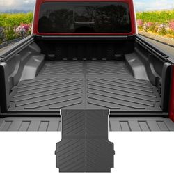 powoq Truck Bed Mat Compatible with 2020-2023 Jeep Gladiator JT Pickup Bed Liner All Weather Truck Mat 5 FT Replacement for 2020 2021 2022 2023 Jeep Gladiator Accessories (Truck Bed Mat)