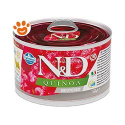 fARMINA N&D Quinoa Dog NEUTERED140 GR