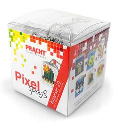Pracht Creatives Hobby P90006-63501 - Juego de manualidades para 6 medallones, llavero, para niños, niños y niñas, ideal como pequeño regalo, para cumpleaños infantiles , color/modelo surtido