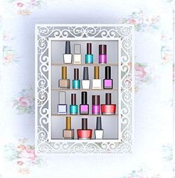 Organizzatore smalti - Espositore Stand Porta Smalti Rossetti Trucchi - Nail Art-Ricostruzione Unghie - Riordino trucchi