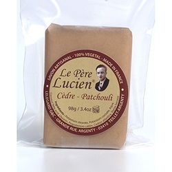 Le Pere Lucien Scheerzeep Cedro & Pachuli navulzeep, 98 g, uniek, standaard