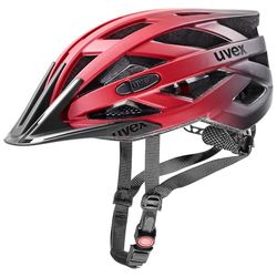uvex i-vo cc, casco bicicletta Unisex adulto, red-black matt, 52-57 cm