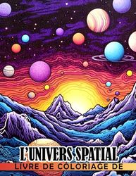 Livre de coloriage de l'univers spatial: Des pages de coloriage fantastiques sur l'espace a