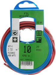 profiplast prp500226 kabel spoel 10 m ho7 V-u 2,5 mm rood
