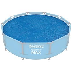 Bestway 58241-19 Poolöverdrag, Blå, 289.6 x 289.6 x 0.6 cm