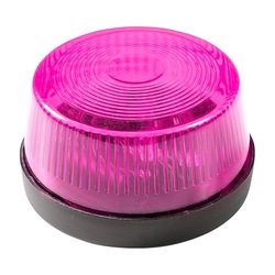 Widmann 08183 – noodknipperlicht, met sirenentoon (3 LR44-batterijen meegeleverd), vrijgezellenfeest, roze nacht, themafeesten, roze