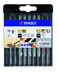 Tivoly xt50572004304 Set di 10 lame seghetto alternativo B & D