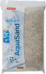 Zolux Grava Natural para Acuario Cuarzo Blanco de 1 a 3 mm de Granulometría 5 kg