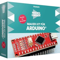 FRANZIS 67193 - Mach's einfach - Maker Kit für Arduino Perfekt für Einsteiger