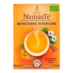 Namaste Tisana Ayurvedica Biologica Benessere Interiore 15 Filtri, 27g