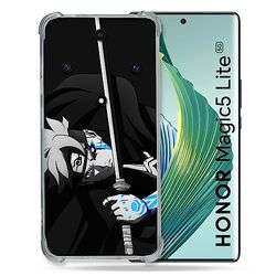 Cokitec Förstärkt fodral för Honor Magic 5 Lite Manga Boruto Sword