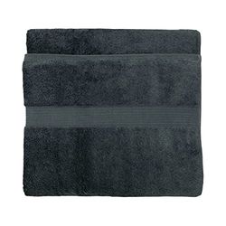 Paoletti Cléopâtre Lot de 6 Serviettes de Toilette égyptiennes en Coton Anthracite