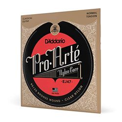 D'Addario Gitaar Snaren - Pro-Arte Klassieke Gitaar Snaren - EJ47 - Nylon Gitaar Snaren - 80/20 Bronze Wound, Nylon Core - Normal Tension