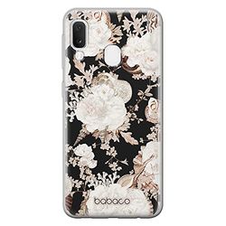 ERT GROUP mobiel telefoonhoesje voor Samsung A20e origineel en officieel erkend Babaco patroon Flowers 044 optimaal aangepast aan de vorm van de mobiele telefoon, hoesje is gemaakt van TPU
