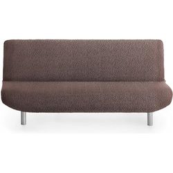 ECOMMERC3 Housse de canapé lit 3 Places clic-clac bi-élastique - Housse de canapé Marron protectrice Super élastique pour canapés clic-clac, Livre et futon