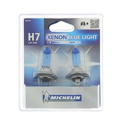 MICHELIN 008757 Blue Light - Bombillas H7 (12 V, 55 W)