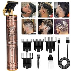 Null Blade Haartrimmer baardtrimmer snel Eagle Design Cordless Pro Li T-lemmet trimmer contouren haartrimmer professionele tondeuse voor mannen nul gapped haartrimmer