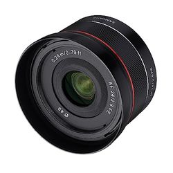 Samyang AF 24 mm F2.8 FE (Tiny but Wide) - grandangolo 24 mm grandangolo focale fisso per Sony E, FE, E-Mount, per fotocamere Sony A9, A7, A6500, A6300, A6000, A5100, A5000, Nex