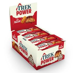 JC's TREK Protein Power Bar Biscoff - Plant Based - Vegan Snack - 55g x 16 bars