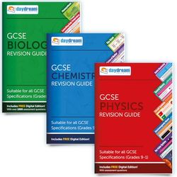 GCSE Pack d'étude biologique, chimie et physique | Affiches de poche : les guides de révision format poche | Spécifications GCSE | Édition numérique gratuite, accessibles sur ordinateurs, téléphones et tablettes