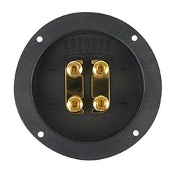 Dynavox LS aansluiting bi-wire rond, zwart