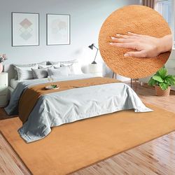 Mia's Teppiche Olivia pour Salon/Chambre à Coucher - Lavable - 60x110 cm, Terre