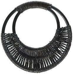 Sunbelt Fasteners 7 1/16-inch Ronde rotan handvat, zwart