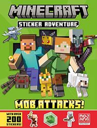Minecraft Sticker Adventure: Mob Attacks!: A brand-new official sticker book adventure containing hours of fun and adventure for kids.