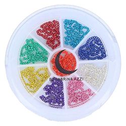 SABRINA AZZI Sabrina Art Deco Wheel Chains (755), Standard, Single