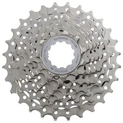 Shimano HG50 8 Speed Cassette para bicicleta, 11-30 dentes, 8 velocidades