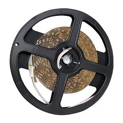 LED ATOMANT Rolo de 5 metros de tira de luz LED 18 W/metro a 24 v, cor branca quente (3000 K), fita de faixa de díodo 5630, 60 LED/metro, 2100 lúmenes/metro