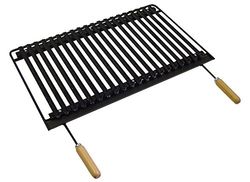 IMEX EL ZORRO 71710 - Grille émaillée, 41 x 43,5 x 2,7 cm, Couleur Noire