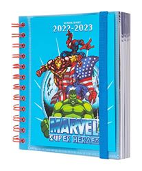 Agenda 2022 2023 Marvel classic - Agenda escolar 2022 2023 dia por página desde agosto de 2022 a junio de 2023 │ Vuelta al cole material escolar - Agenda Marvel 2022 2023 - Licencia oficial