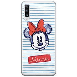 ERT GROUP etui na telefon Samsung A70, case oryginalny i oficjalnie licencjonowany przez Disney, wzór Minnie 011, optymalnie dopasowane, plecki z TPU